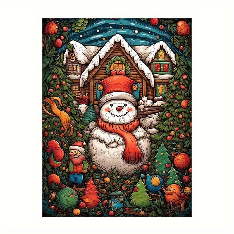Christmas Animal Puzzle for Adults - Holiday Entertainment
