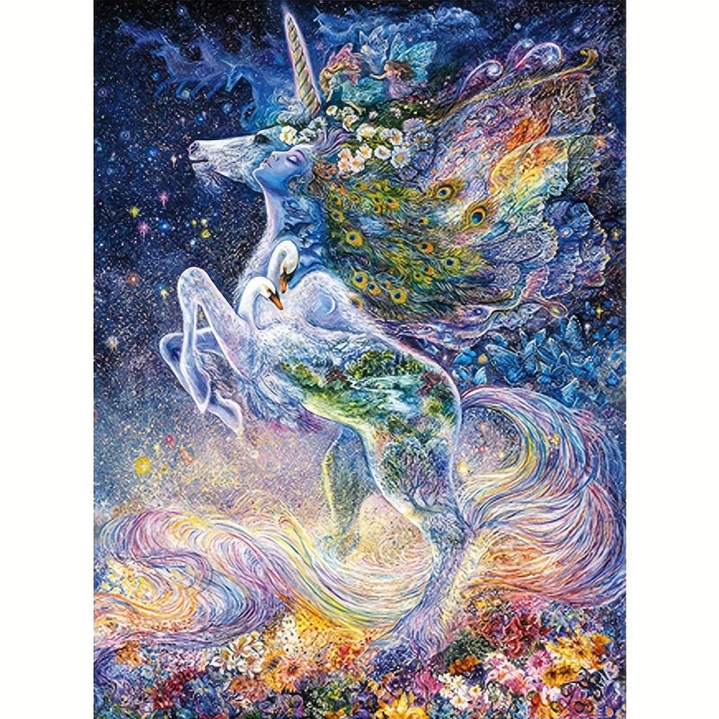 Unicorn Soul Wooden Puzzles For Adults - Creative Gift For Teenagers And Adults