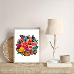 Christmas Flower Gift Box Wooden Puzzle - Unique Stress Reduction Gift