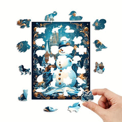 Christmas Animal Puzzle Holiday Entertainment Difficult
