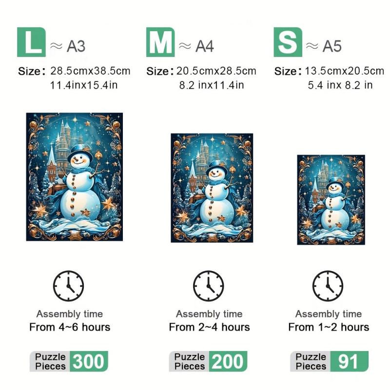 Christmas Animal Puzzle Holiday Entertainment Difficult