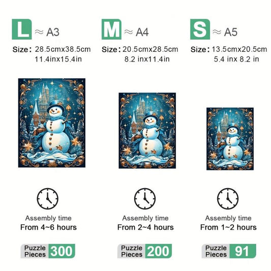 Christmas Animal Puzzle Holiday Entertainment Difficult