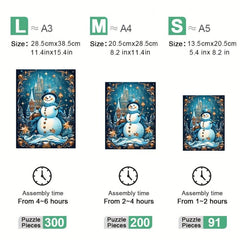 Christmas Animal Puzzle Holiday Entertainment Difficult