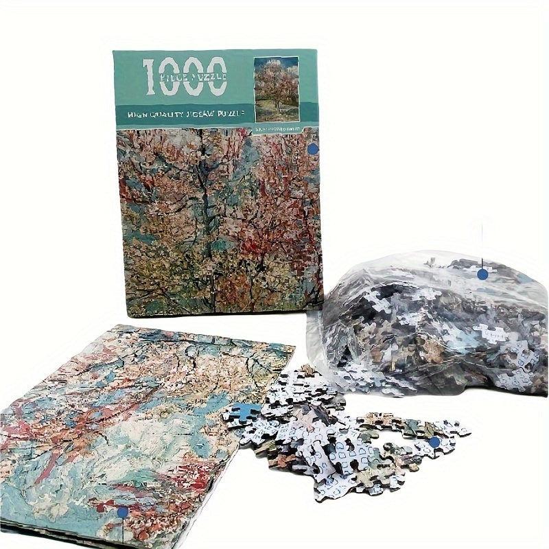 1000pcs Jigsaw Puzzles Perfect Gift Decompression Toys Home Wall Decoration
