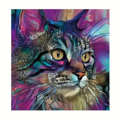 Cat Wooden Puzzle Game for Family Christmas Birth