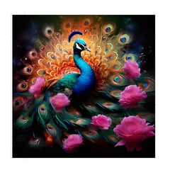 Peacock Wooden Educational Toy Puzzle Game for Adults and Kids