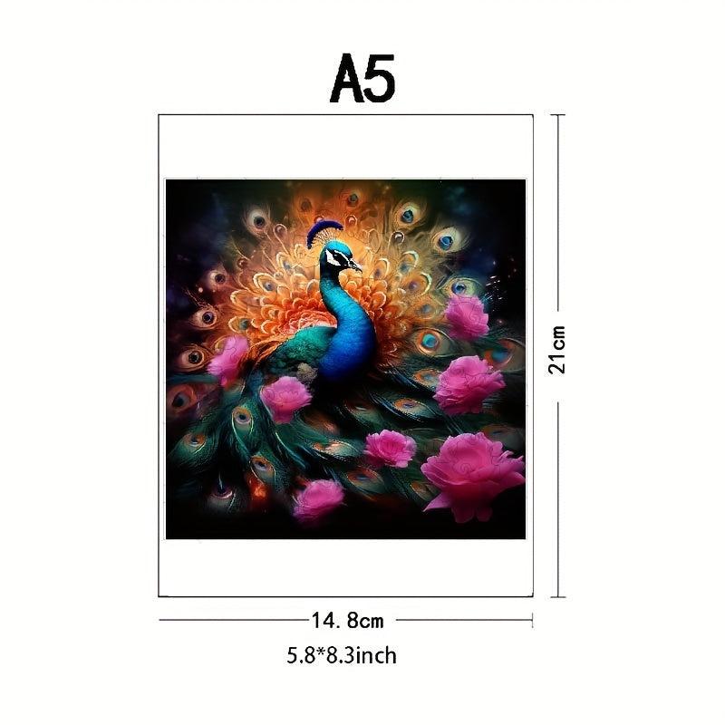 Peacock Wooden Educational Toy Puzzle Game for Adults and Kids