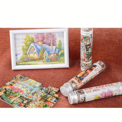 150 Pieces Test Tube Puzzle Mini Puzzle Couple Birthday Gift Toy