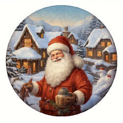 Christmas Wooden Puzzle Special Shapes Adult Birthday Party Games