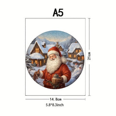 Christmas Wooden Puzzle Special Shapes Adult Birthday Party Games