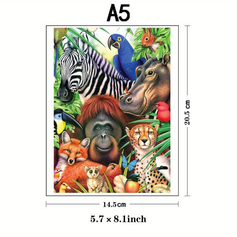 Animal Wooden Puzzle Maternal Love Jigsaw Gift for Adults and Kids
