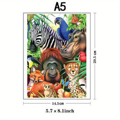 Animal Wooden Puzzle Maternal Love Jigsaw Gift for Adults and Kids