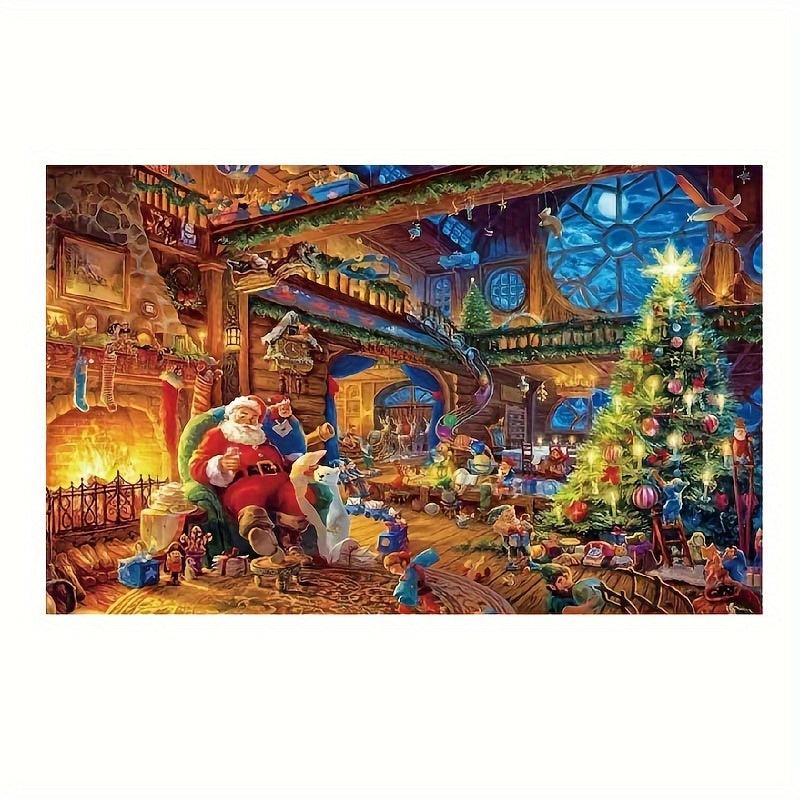Santa Wooden Educational Toy For Family Game