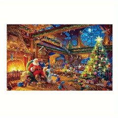 Santa Wooden Educational Toy For Family Game