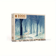 1000pcs Jigsaw Puzzles - Perfect Gift Decompression Toy Home Wall Decoration Gam