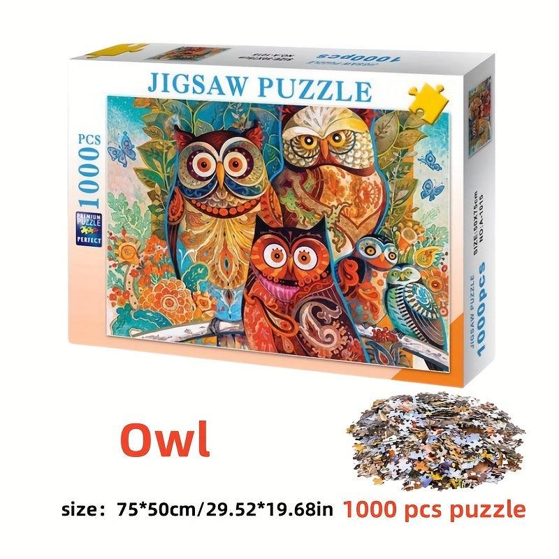 1000pcs Jigsaw Puzzles - Perfect Gift Decompression Toy Home Wall Decoration Gam