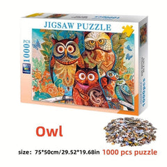 1000pcs Jigsaw Puzzles - Perfect Gift Decompression Toy Home Wall Decoration Gam