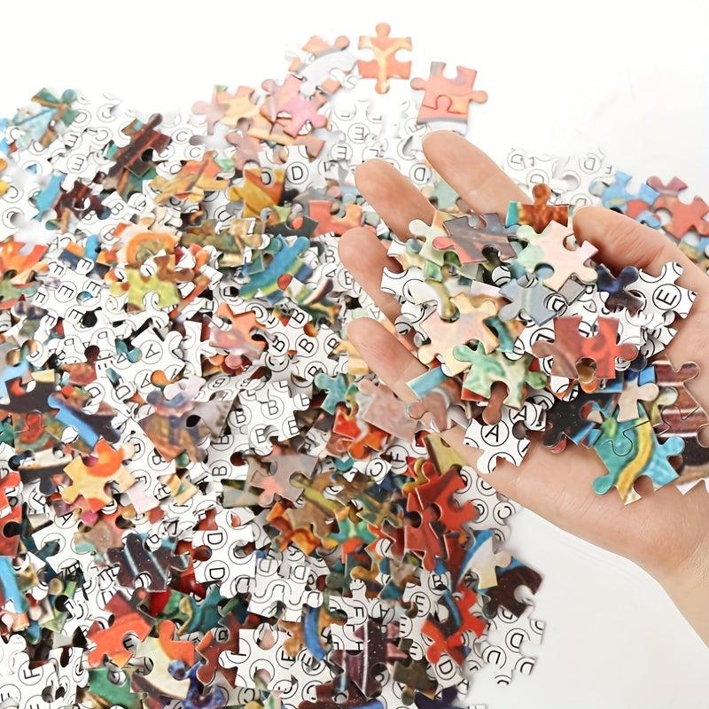 1000pcs Jigsaw Puzzle: Gift, Decompression Toy, Home Decor, Challenge