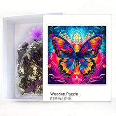 Butterfly Wooden Puzzle High Difficulty Concentration Training