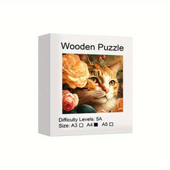 Wooden Animal Puzzles Unique Style Unique Animal Puzzles Adult Wooden Puzzle