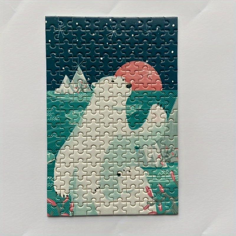 150pcs Polar Bear Mini Test Tube Puzzle Educational Toy