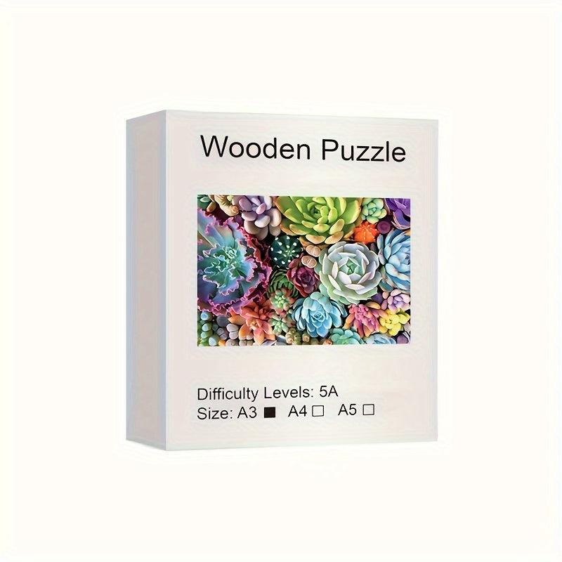 Animal Shaped Wooden Jigsaw Puzzle Christmas Gift