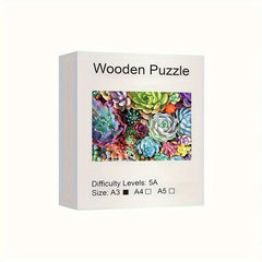 Animal Shaped Wooden Jigsaw Puzzle Christmas Gift