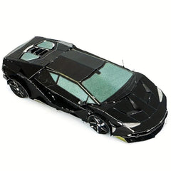 1 Pc Colorful Car 3D Metal Puzzles DIY Model Kit Building Blocks Brain Teaser