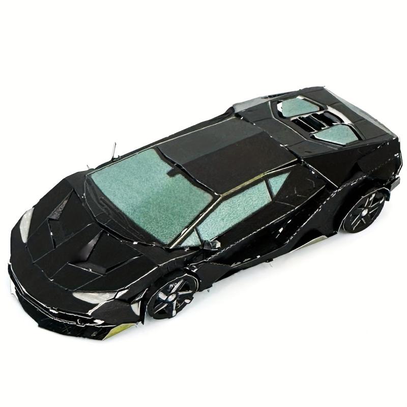 1 Pc Colorful Car 3D Metal Puzzles DIY Model Kit Building Blocks Brain Teaser