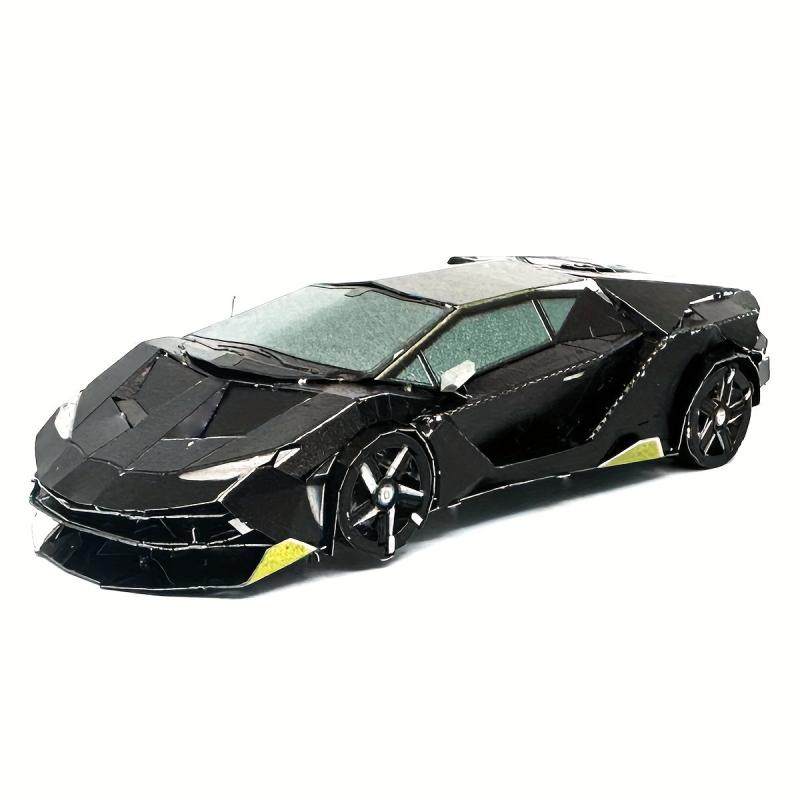 1 Pc Colorful Car 3D Metal Puzzles DIY Model Kit Building Blocks Brain Teaser