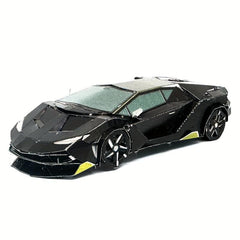 1 Pc Colorful Car 3D Metal Puzzles DIY Model Kit Building Blocks Brain Teaser