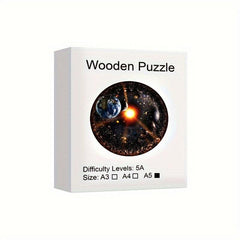 Difficult Magic Universe Wooden Puzzles Brain Teasers