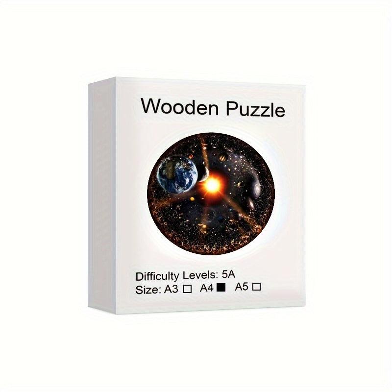 Difficult Magic Universe Wooden Puzzles Brain Teasers