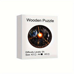 Difficult Magic Universe Wooden Puzzles Brain Teasers