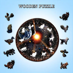 Difficult Magic Universe Wooden Puzzles Brain Teasers