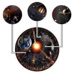 Difficult Magic Universe Wooden Puzzles Brain Teasers