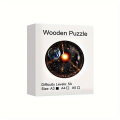 Difficult Magic Universe Wooden Puzzles Brain Teasers