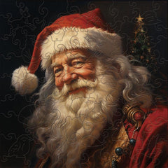Santa Claus Wooden Puzzle Animal Puzzle Adult Decompression Educational Toy