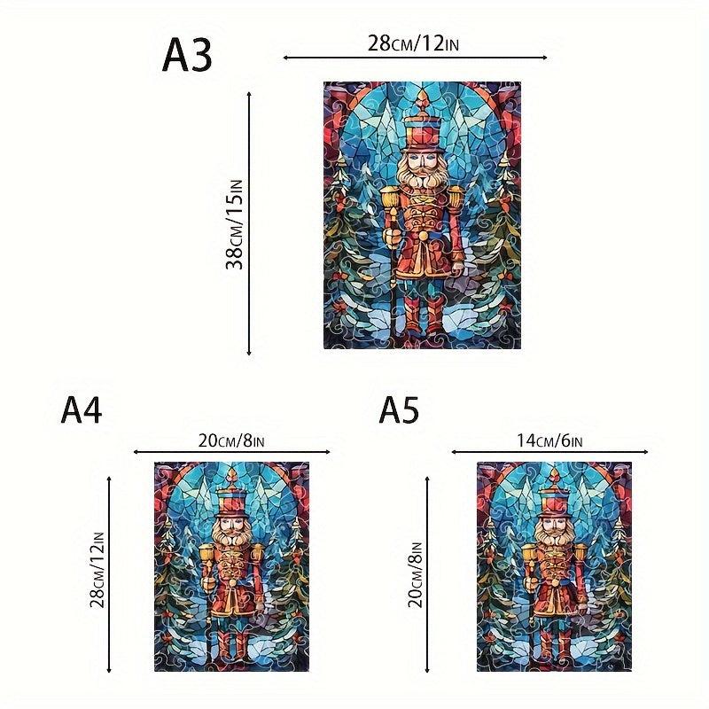 Wooden Shape Puzzle High Difficulty Magic Intelligence Toy Birthday Gift