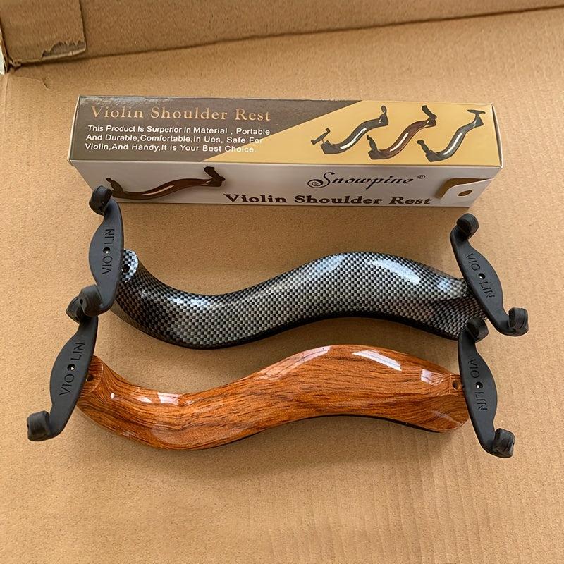 Adjustable Wood Grain Sponge Shoulder Rest for Violin