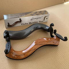 Adjustable Wood Grain Sponge Shoulder Rest for Violin