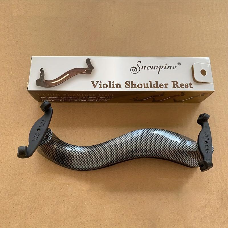 Adjustable Wood Grain Sponge Shoulder Rest for Violin