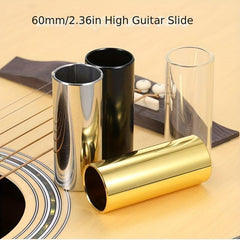 Stainless Steel Guitar Slide Bar 60MM 2 36IN for Ukulele