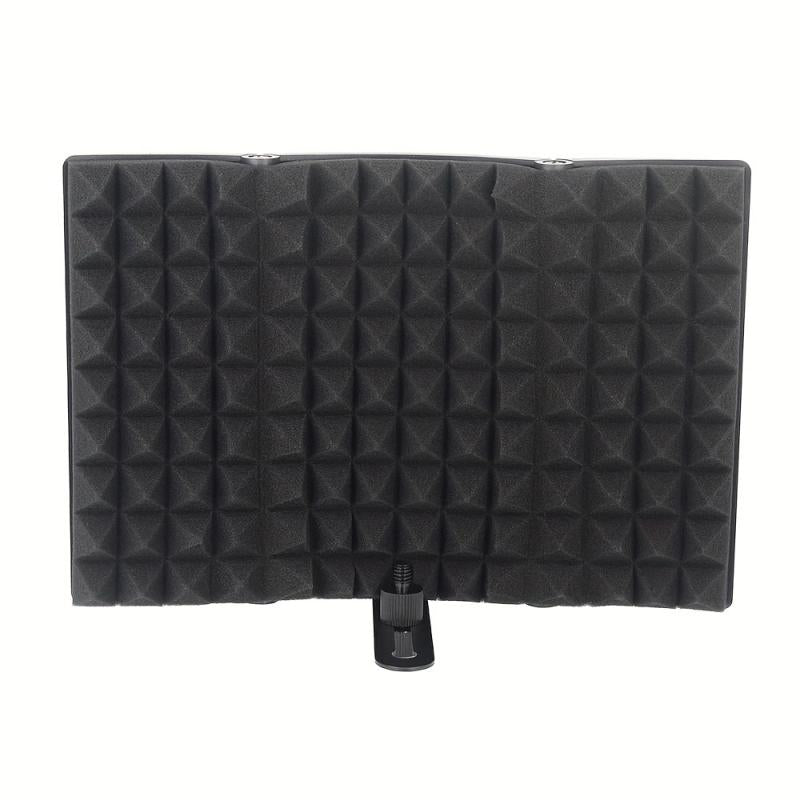 Microphone Isolation Shield Triple Sound Insulation Reflection Filter