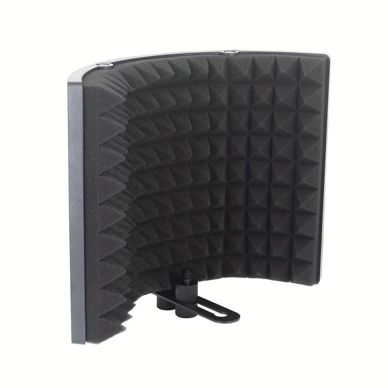 Microphone Isolation Shield Triple Sound Insulation Reflection Filter