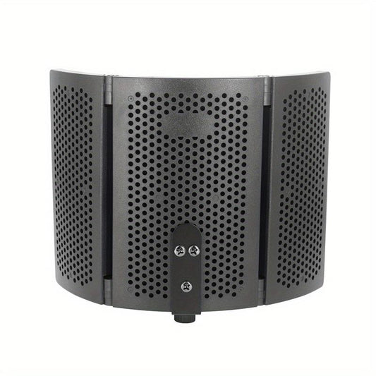 Microphone Isolation Shield Triple Sound Insulation Reflection Filter