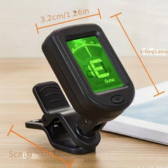 Multifunctional Electronic Tuner for Folk Guitar Violin and Twelfth
