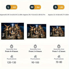 Virgin Wooden Puzzle Toys for Adults and Children
