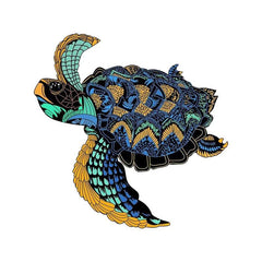 Sea Turtle Wooden Puzzle for Adults and Families
