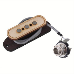 Maple Three String Alloy Guitar with Yibuy Box